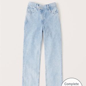 Abercrombie new with tags high rise 90s jean